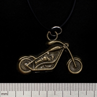 Кулон Мотоцикл (колір бронза) Зображення