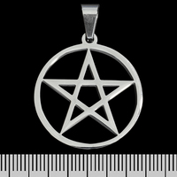 Кулон Пентаграма у кільці (ptsb-177) Изображение