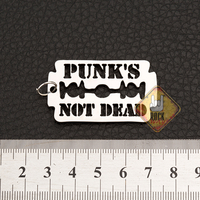 Кулон Punk's Not Dead (лезвие) Изображение