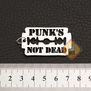Кулон Punk's Not Dead (лезвие) Изображение