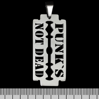 Кулон Punk’s Not Dead (ptsb-166) лезо Изображение