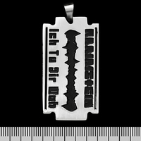 Кулон Rammstein "Ich Tu Dir Weh" (лезвие) (ptsb-096) фигурный Изображение