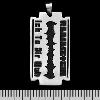 Кулон Rammstein "Ich Tu Dir Weh" (лезвие) (ptsb-096) фигурный Изображение
