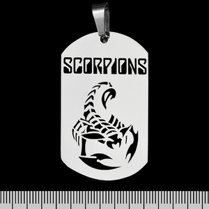 Кулон Scorpions (скорпіон) (ptsb-168) жетон Изображение