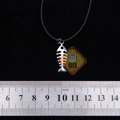 Кулон Скелет риби Зображення