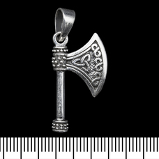 Кулон Сокира з трикветром (срібло, 925 проба) (sp-228) Изображение