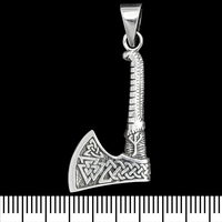 Кулон Сокира з валкнутом (срібло, 925 проба) (sp-232) Изображение