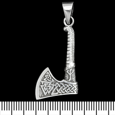 Кулон Сокира з валкнутом (срібло, 925 проба) (sp-232) Изображение