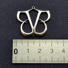 Кулон стальной Black Veil Brides (BVB) Изображение