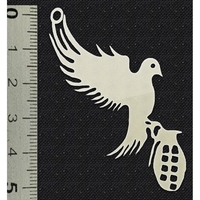 Кулон сталевий Hollywood Undead (лого голубь) Зображення