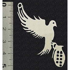 Кулон стальной Hollywood Undead (лого голубь) Изображение