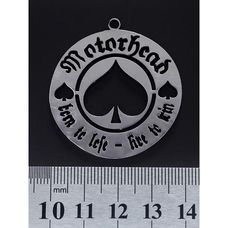 Кулон стальной Motorhead (пика) Изображение