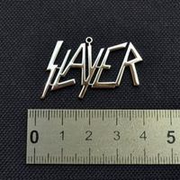 Кулон стальной Slayer (лого) Изображение