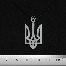 Кулон Трезубец большой (цвет стальной) Изображение