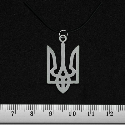 Кулон Трезубец большой (цвет стальной) Изображение