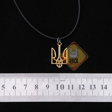 Кулон Трезубец (цвет золотой) Изображение