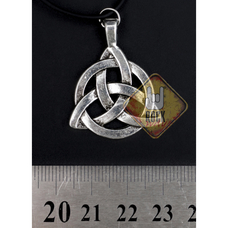 Кулон Трикветр (кельтский узор, два узла) Изображение