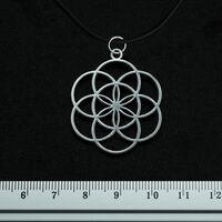 Кулон Квітка (7 кілець) Зображення