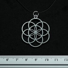 Кулон Квітка (7 кілець) Зображення