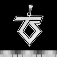 Кулон Twisted Sister (logo) (ptsb-127) фигурный Изображение