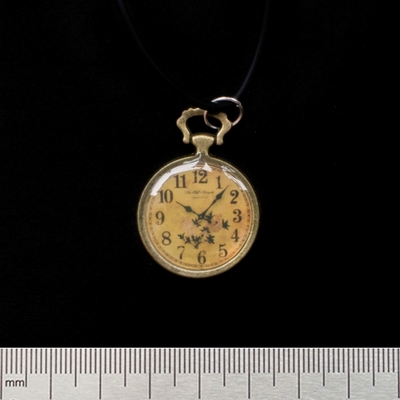 Кулон Винтажные Часы (цвет бронза) Изображение