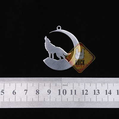 Кулон Волк воющий Изображение