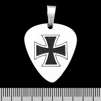 Кулон Залізний хрест (ptsb-146) медіатор Зображення