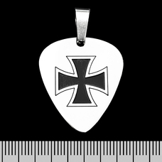 Кулон Залізний хрест (ptsb-146) медіатор Зображення