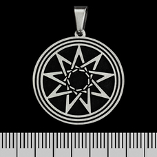 Кулон Зірка Інглії, круглий (ptsb-196) Зображення