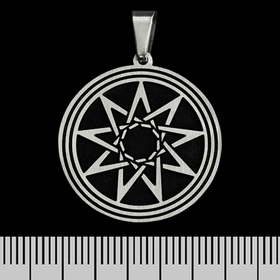 Кулон Зірка Інглії, круглий (ptsb-196) Зображення