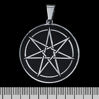 Кулон Зірка Магів, круглий (ptsb-200) Зображення