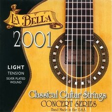 Струны для классической гитары La Bella 2001 Light Изображение