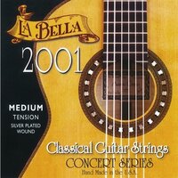 Струны для классической гитары La Bella 2001 Medium Изображение