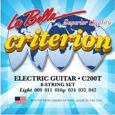 Струны для электрогитары La Bella С200Т 9-42 Изображение