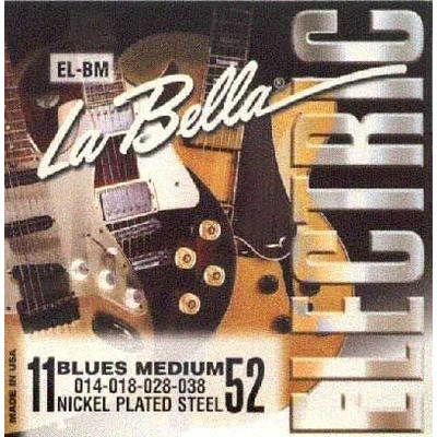 Струни для електрогітари La Bella EL-BМ 11-52 Зображення