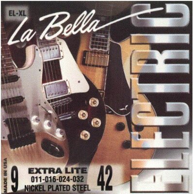 Струни для електрогітари La Bella EL-XL Зображення