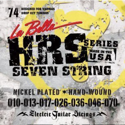 Струни для електрогітари La Bella HRS-74 Зображення