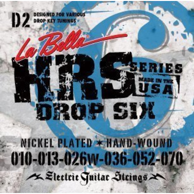 Струни для електрогітари La Bella HRS-D2 Зображення