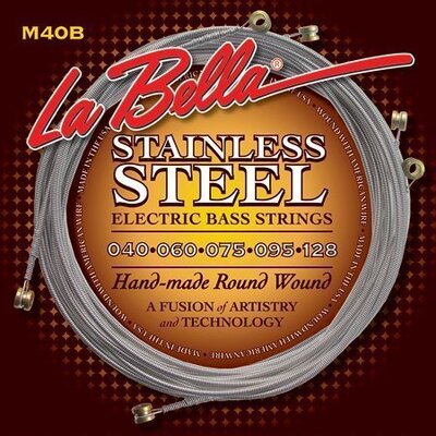 Струны для бас-гитары La Bella M40B Изображение
