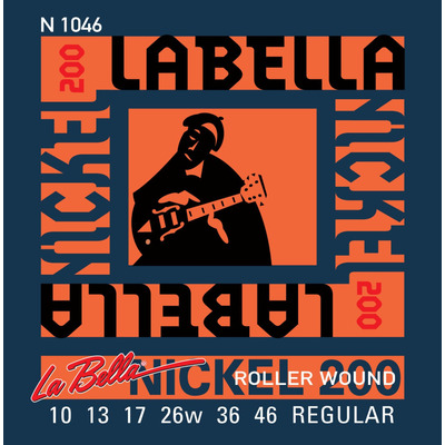 Струни для електрогітари La Bella N1046 Зображення