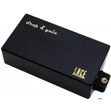 Звукознімач гітарний Lace Drop&Gain Bridge Matte Black Cover Зображення