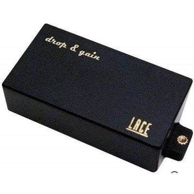 Звукознімач гітарний Lace Drop&Gain Bridge Matte Black Cover Зображення
