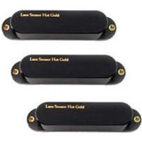 Звукосниматель гитарниый Lace Hot Gold 3-Pack Hot Bridge Matte Black Covers Изображение