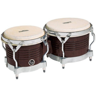 Бонго Latin Percussion Matador Wood 7 1/4 x 8 5/8“ Almond Brown M201-ABW LP811006 Изображение