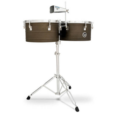 Тімбалес Latin Percussion Matador 14"x15" Antique Coat Steel LP818106 Зображення