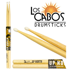 Барабанні палички Los Cabos LCDUP7N - Up North 7A Nylon tip Зображення