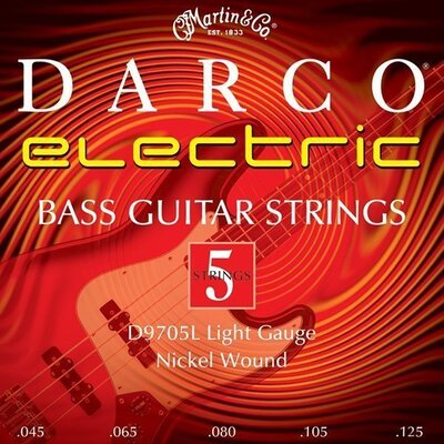 Струни для бас-гітари Martin D9705L Зображення