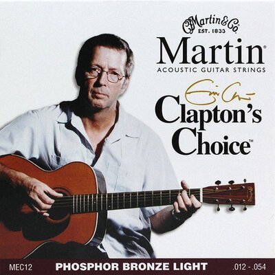 Струны для акустической гитары Martin MEC12 Изображение