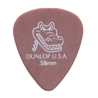 Медіатор Dunlop 417R.58.1 Gator Grip .58 mm (1 шт.) Изображение