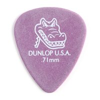 Медіатор Dunlop 417R.71.1 Gator Grip .71 mm (1 шт.) Изображение